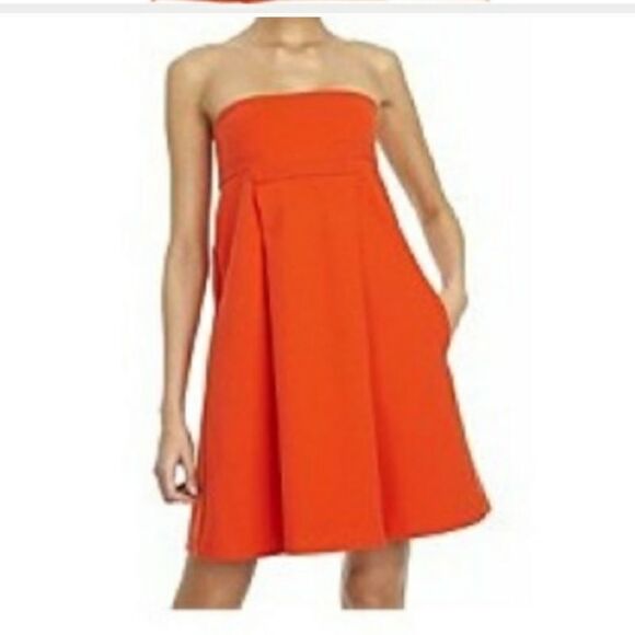 DVF Kacia Bandeau Dress 2 - Picture 1 of 7